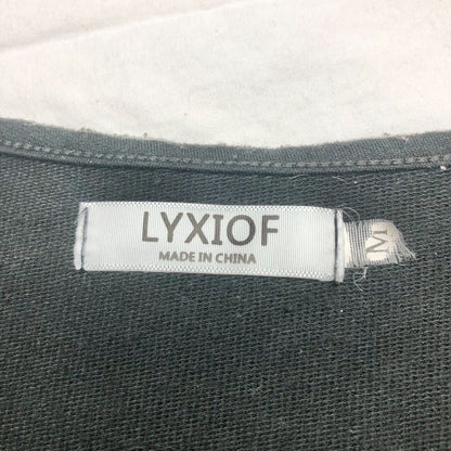 Lyxiof Womens Medium Black Sweatshirt Halloween Jack-o-Lantern Pumpkin