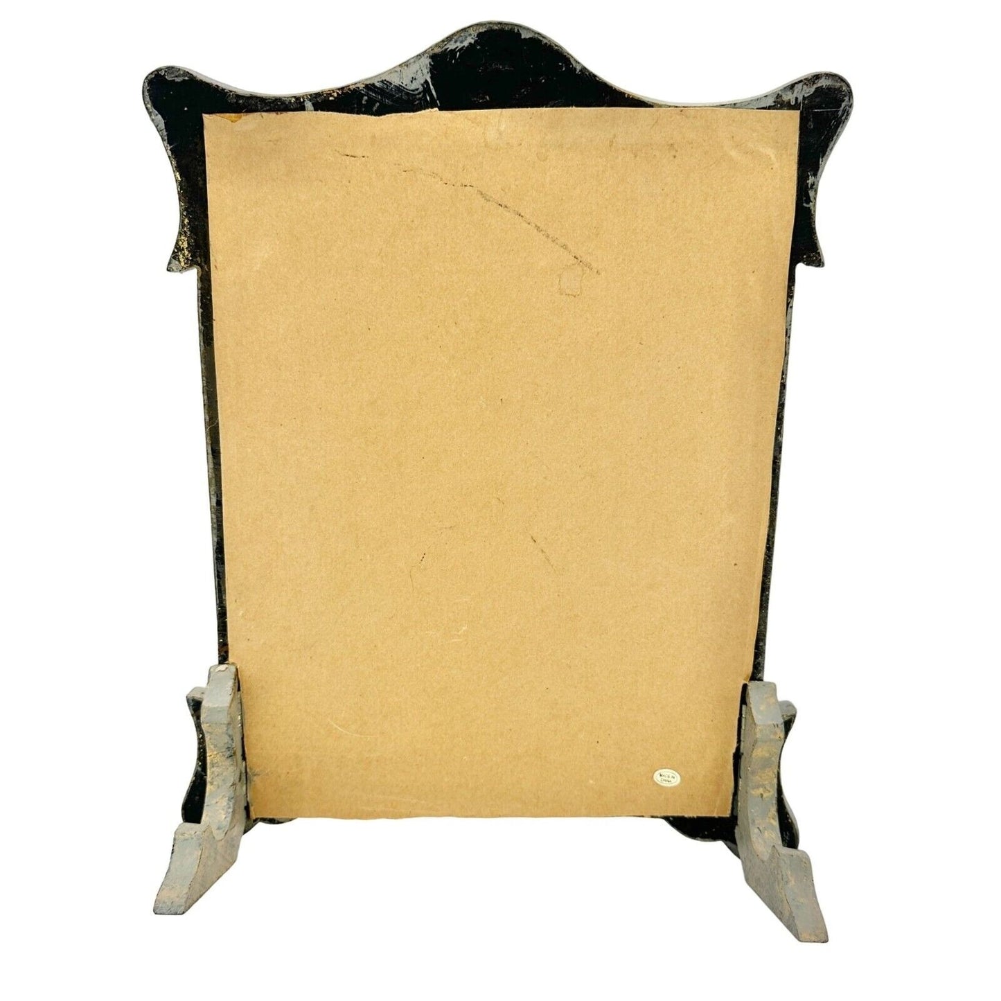 Dresser Mirror Stand Up Style 13.5 x 11 Folding Kickstands Doors Protect Mirror