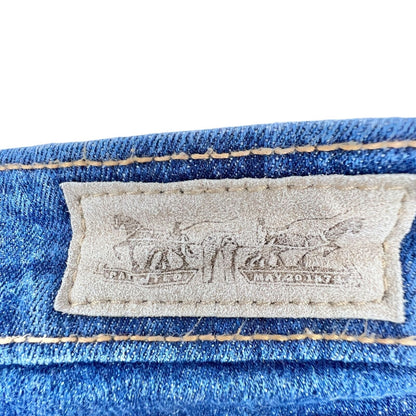 Levi Womens W31 Denim 5 Pocket Cuffed Shorts
