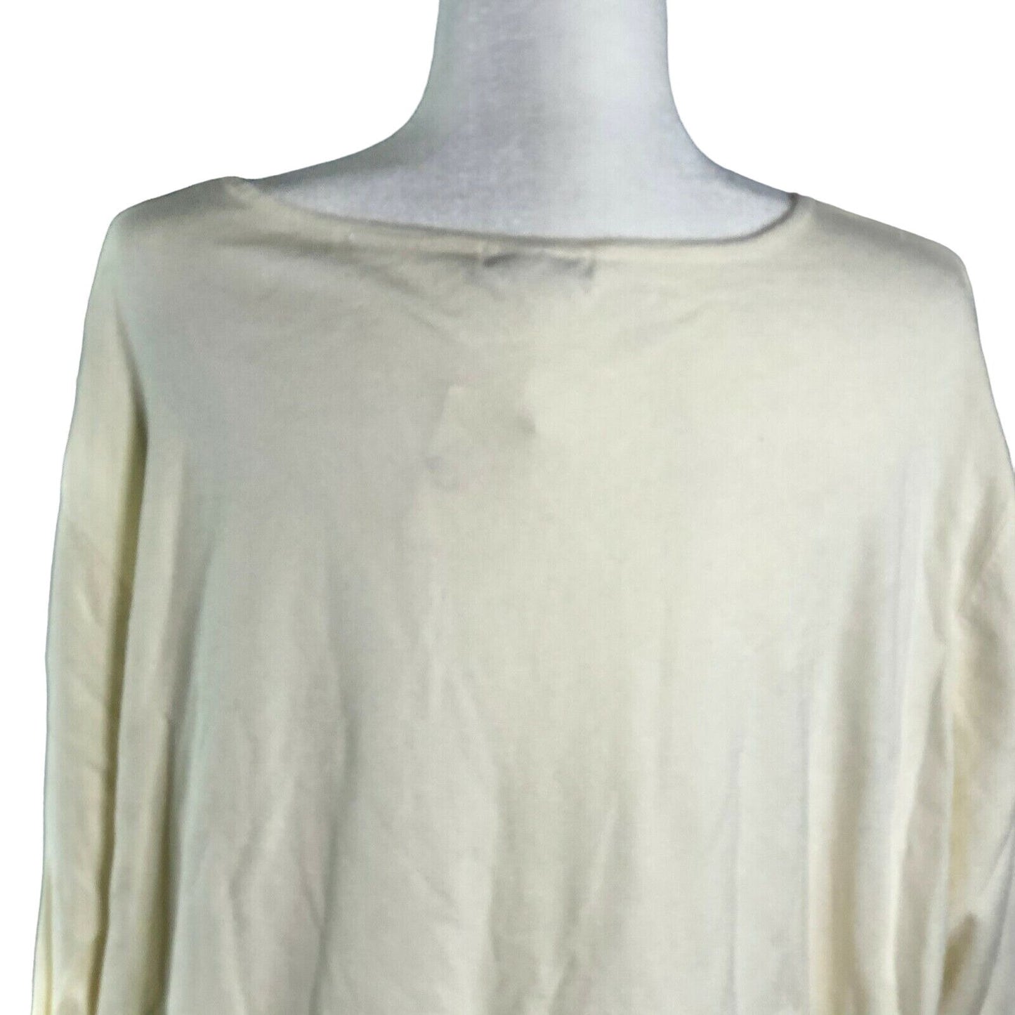 Cato Est 1946 22/24W Ivory Pullover Sweater Long Sleeved Women NWT