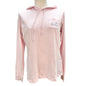 Vineyard Vines Women's Small Pink Long Sleeve Shirt Hoodie Whale