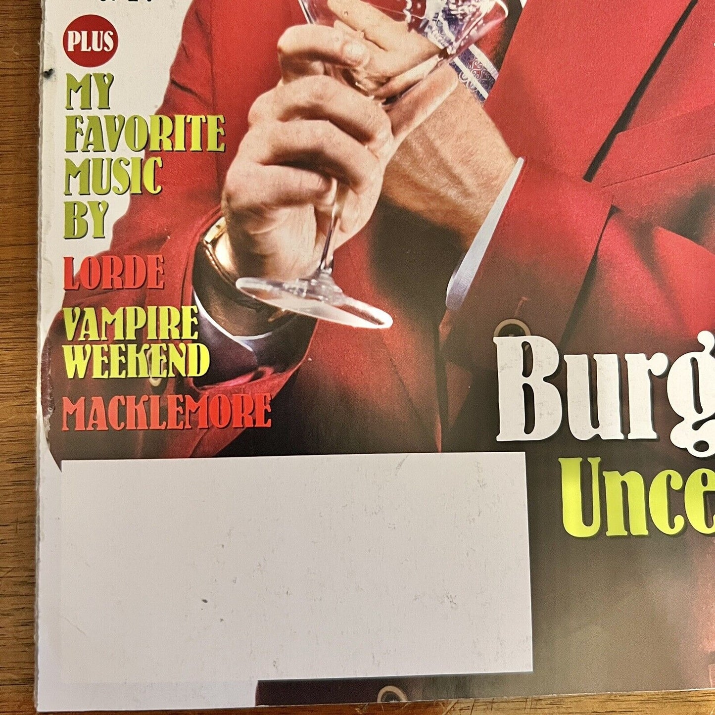 Rolling Stone Magazine Issue 1198/1199 Dec 19 2013-Jan 2 2014 Ron Burgundy
