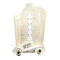 Vintage Brooch Pin 2.5 Inch Goldtone Art Deco Building Retro Car