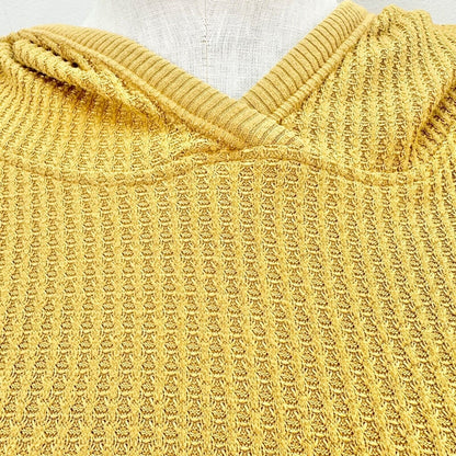 Workshop Republic Clothing Thermal Hoodie Women's 2X Mustard Long Sleeve NWT