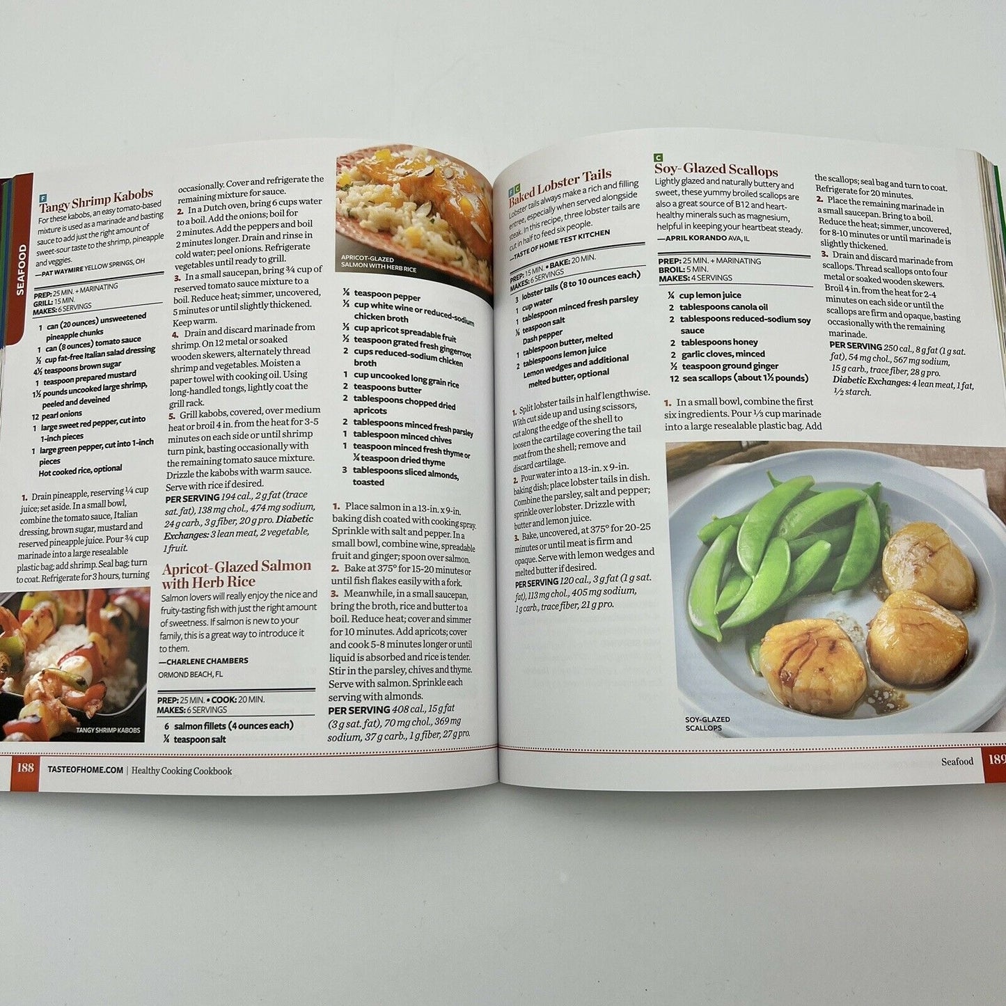 Taste of Home Healthy Cooking Cookbook Paperback Eat Right with 501 Dishes