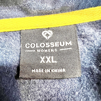 Colosseum Pullover XXL Navy WV 3/4 Zip Long Sleeve Pockets