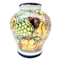 Talavera Josefina Decorative Vase 8 x 7 Hand Painted Fruit