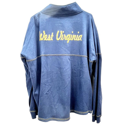 Colosseum Pullover XXL Navy WV 3/4 Zip Long Sleeve Pockets