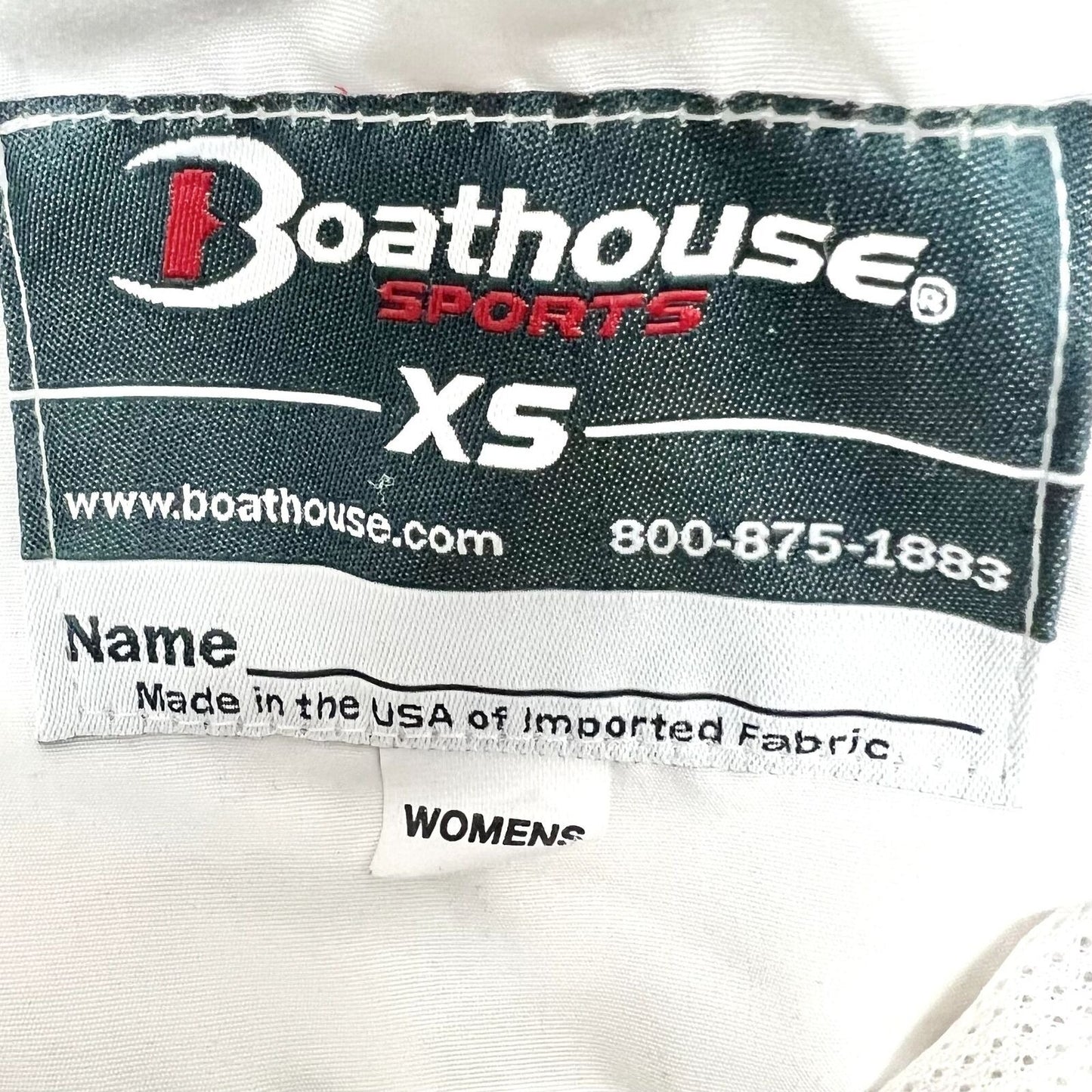 Boathouse Sports Jacket Women's XS Pullover 3/4 Zip LS Bullis Lacrosse