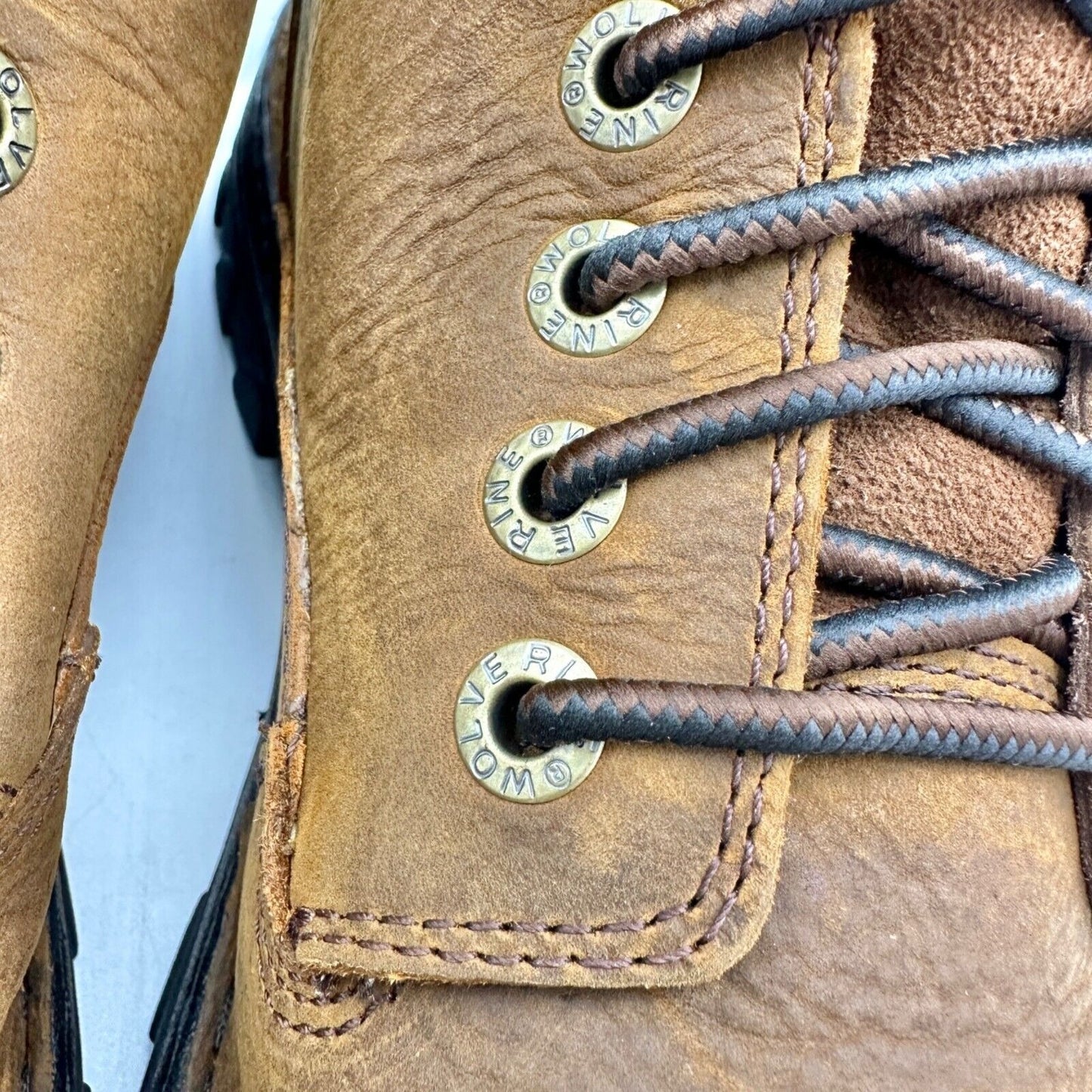 Wolverine Durbin 6" Mens 14 Work Boots Waterproof Steel Toe EH Rated Skid Proof