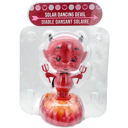 Lucky Lovers Message Dice and Solar Dancing Devil 4 inch NIP