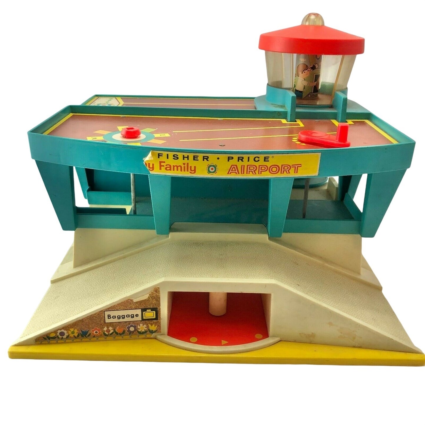 Vintage Fisher Price Airport Good Fun No Batteries Needed Children Nostalgia