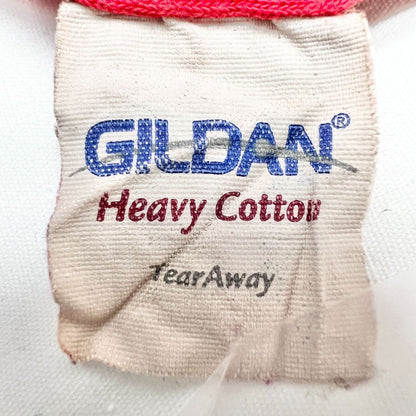 Gildan Heavy Cotton T-shirt Large Red China USA Partner to Win Short Sleeve
