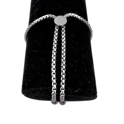 Bracelet Silver Tone My Angel Has Paws Adjustable to 9.5 inch NWOT