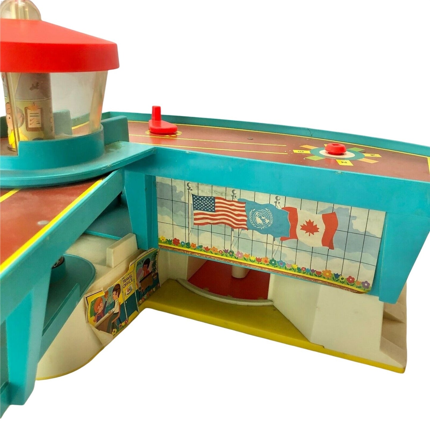 Vintage Fisher Price Airport Good Fun No Batteries Needed Children Nostalgia