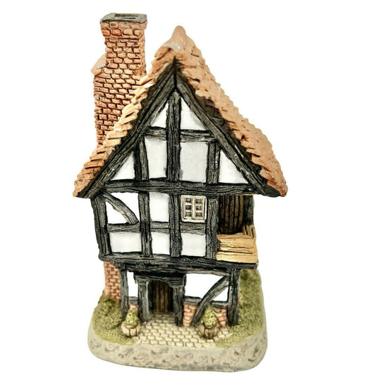 David Winter Cottages 1984 Spinners Cottage Vintage Excellent Handpainted