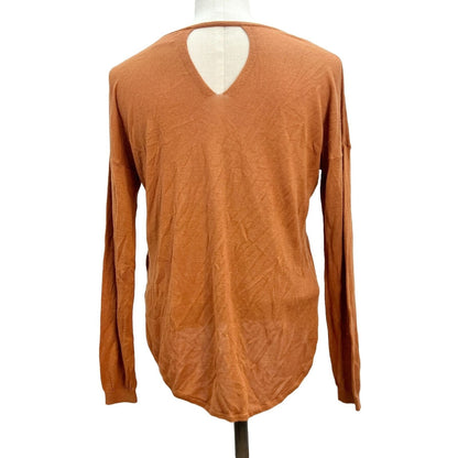 Vero Moda Pullover Sweater XS Burnt Orange Long Sleeves