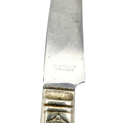 William A Rogers Dinner Knife Stainless Steel Vintage
