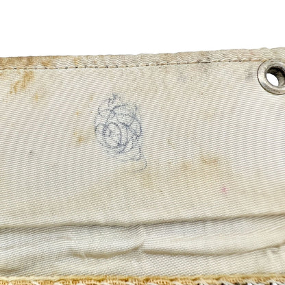 Vintage Whiting & Davis Co Purse Silver Mesh 6.5 x 3.5 Clutch Crystal Clasp
