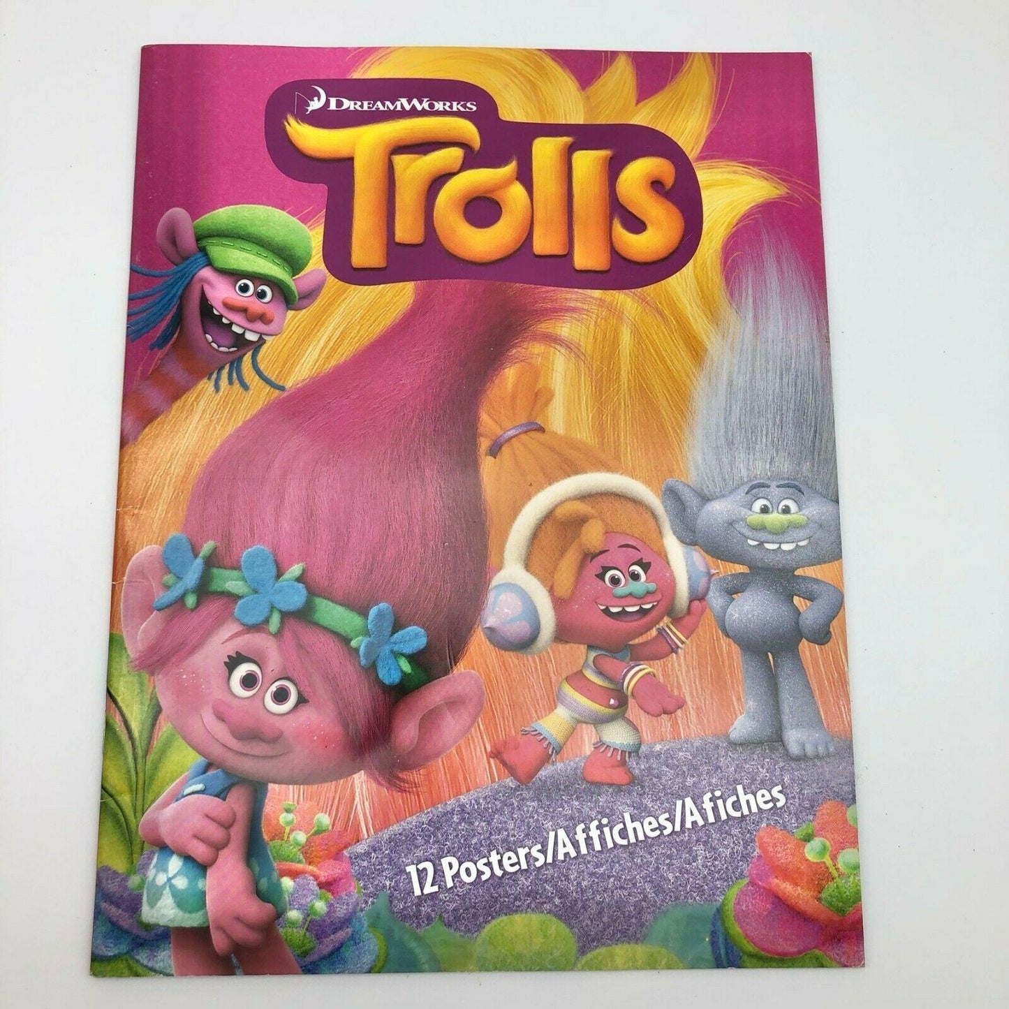 Dreamworks Trolls World Tour Lunch Bag Set W/ Notes & Posters