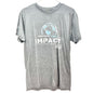 Next Level Apparel T-shirt Medium Gray Discover Your Impact 2017 Short Sleeve