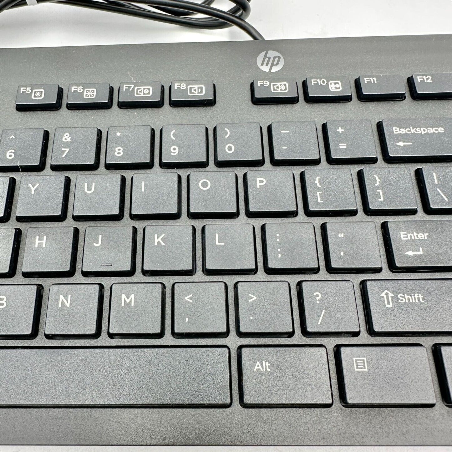 HP Keyboard 17x5.5 Black Number Pad on Right Model KU-1469 Sleek and Sturdy