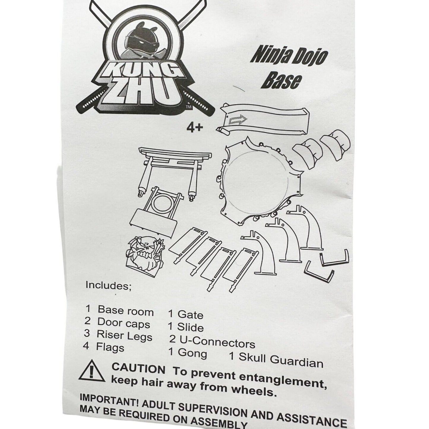 ZhuZhu Pets Ninja Dojo Base and Hamster