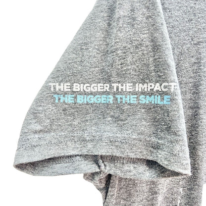 Next Level Apparel T-shirt Medium Gray Discover Your Impact 2017 Short Sleeve