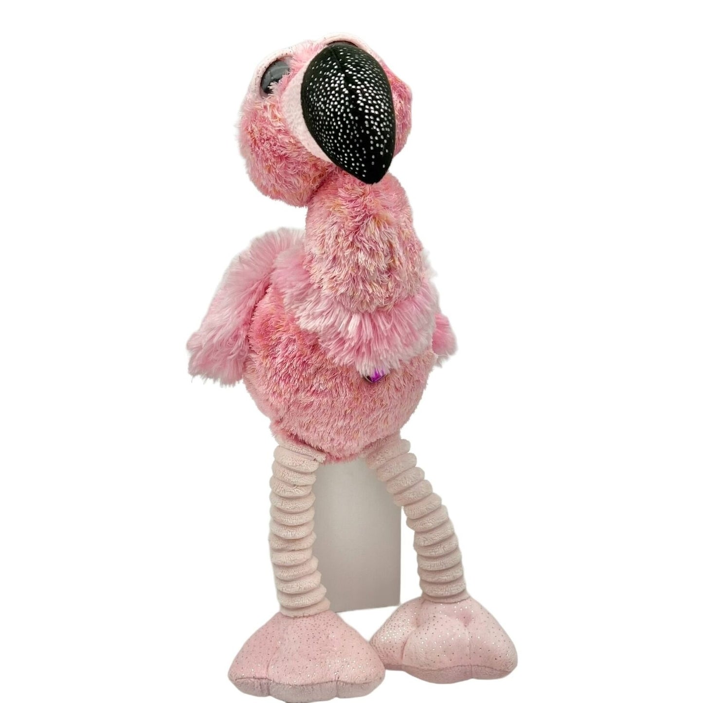 Wild Republic Stuffed Flamingo 17 x 10 Pink Plush