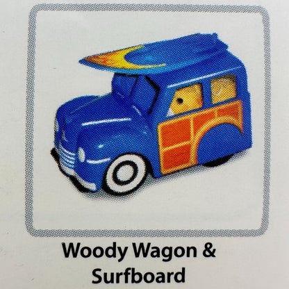 ZhuZhu Pets Accessories Woody Wagon & Surfboard, Cool Coupe, Speed Boat & Dock P
