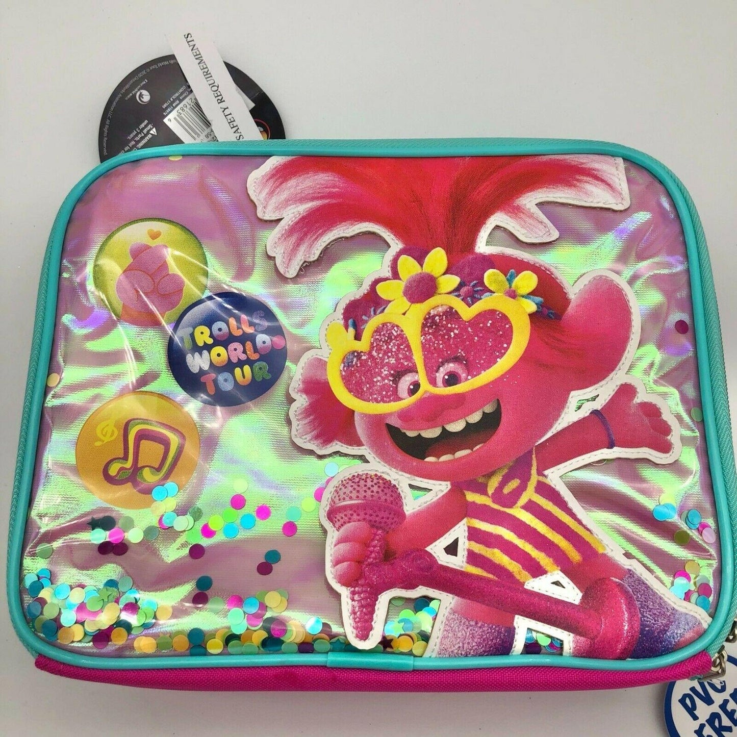 Dreamworks Trolls World Tour Lunch Bag Set W/ Notes & Posters