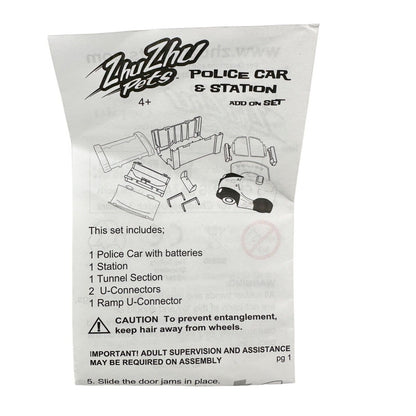 ZhuZhu Pets Police Car & Station Add On Set