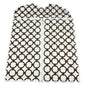 Joy Mangano Hanging Organizer White Brown Design Multiple Pockets New