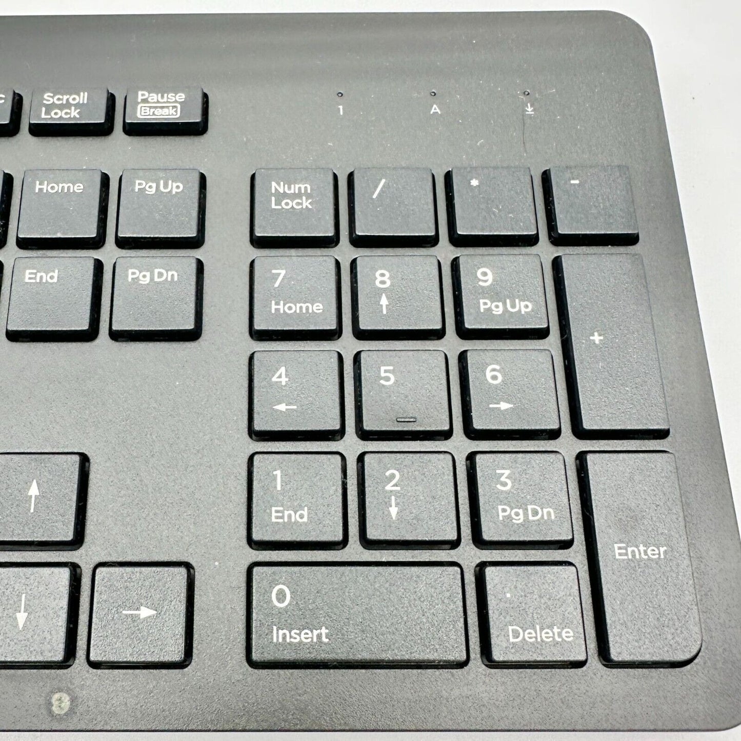 HP Keyboard 17x5.5 Black Number Pad on Right Model KU-1469 Sleek and Sturdy