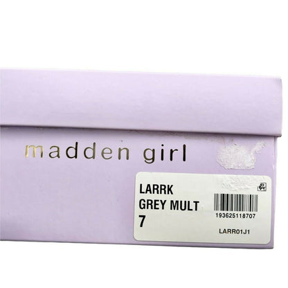 Madden Girl Larrk Women's Gray and Brown Multi Size 7 Steve Madden