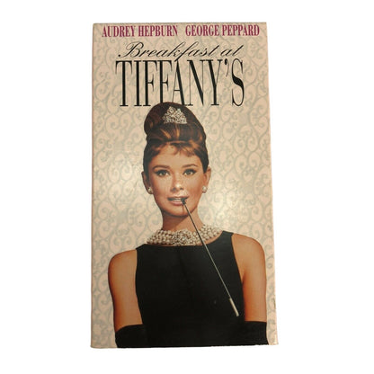 Breakfast at Tiffany's VHS Tape Audrey Hepburn Romance Comedy Classic EUC