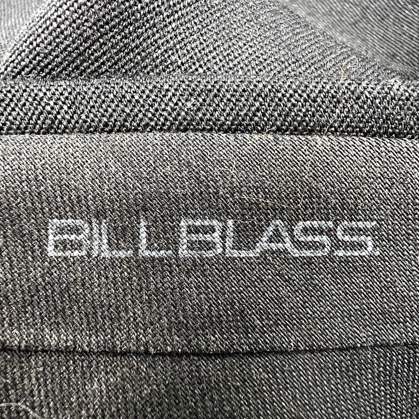 Studio by Bill Blass Pants Men's 36 x 32 Black Pleated Cuffed Button Zip Closure