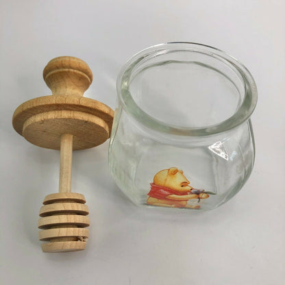Small Pooh Jar and Even Thinking Makes Me Hungry Figurine EUC