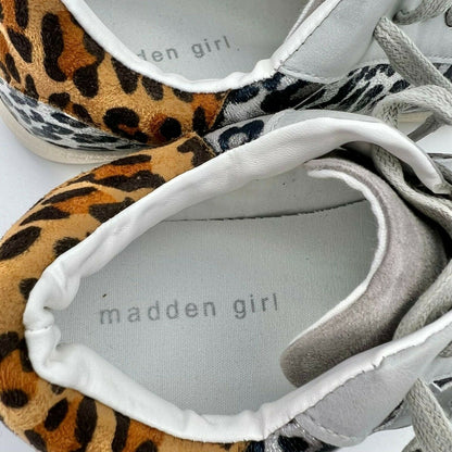 Madden Girl Larrk Women's Gray and Brown Multi Size 7 Steve Madden