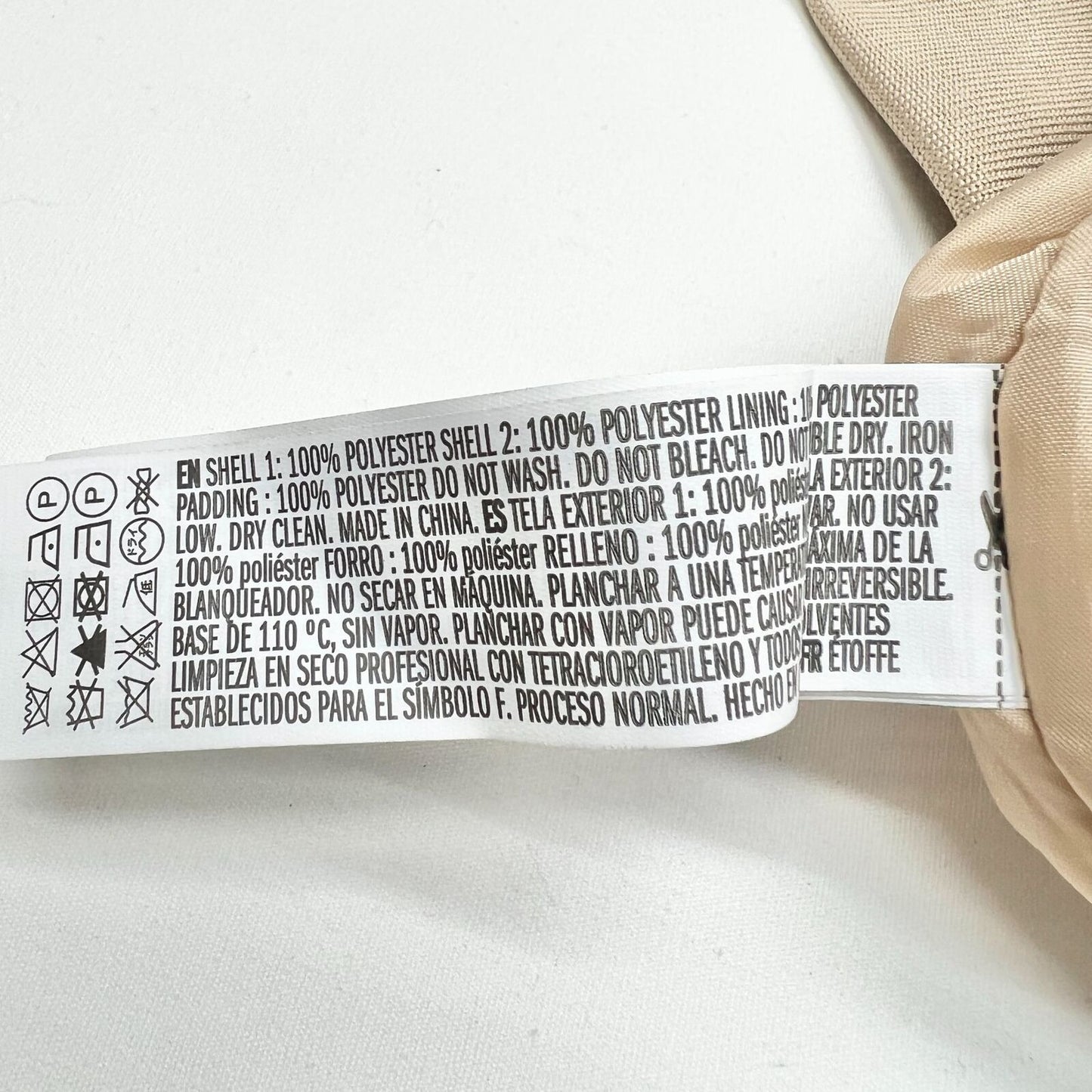 Forever 21 Hoodie Jacket Small Tan Gray Double Layer Zip Pockets