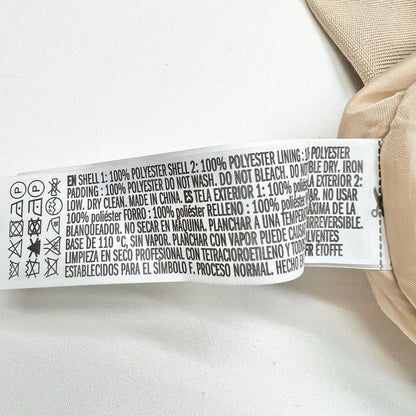 Forever 21 Hoodie Jacket Small Tan Gray Double Layer Zip Pockets