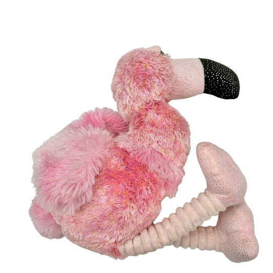 Wild Republic Stuffed Flamingo 17 x 10 Pink Plush
