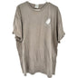 Gildan Heavy Cotton T-shirt 2XL Gray Short Sleeve Crime Museum