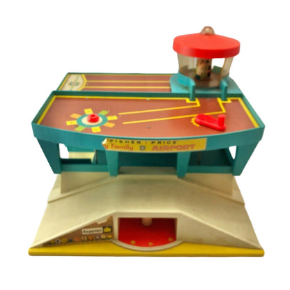 Vintage Fisher Price Airport Good Fun No Batteries Needed Children Nostalgia