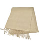 Cashmink V. Fraas Scarf Camel 59 x 11 Fringed Germany
