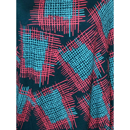 LuLaRoe RETIRED Irma Women's Size M Red & Green mid-length sleeves NWT