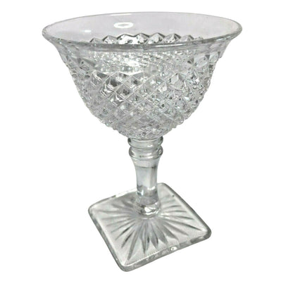 Westmoreland English Hobnail Sherbet Glass Depression Glass Vintage
