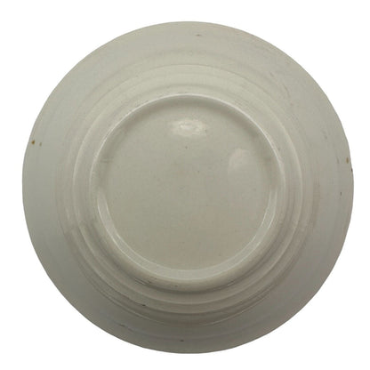 Homer Laughlin Eggshell Nautilus Rhythm Rose China Cereal Bowls Set of 8 5.5 in