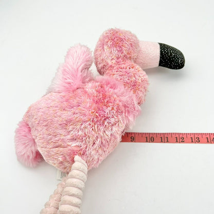 Wild Republic Stuffed Flamingo 17 x 10 Pink Plush