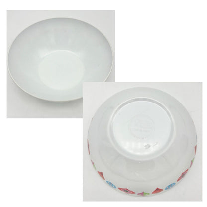 Bundle of 4 Pieces Melamine Mixed Christmas Dishes Bowls and Plates